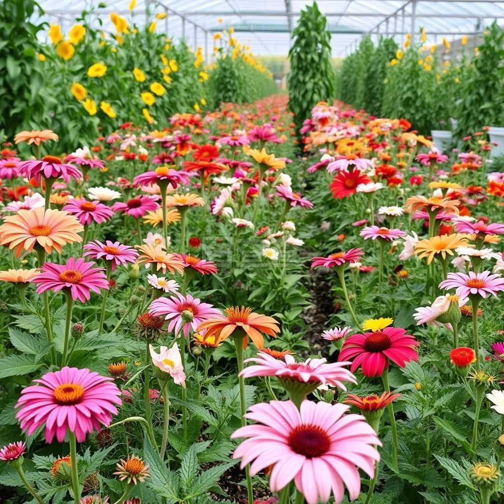 花卉與豆類共生 現(xiàn)代種植園的生態(tài)共贏模式