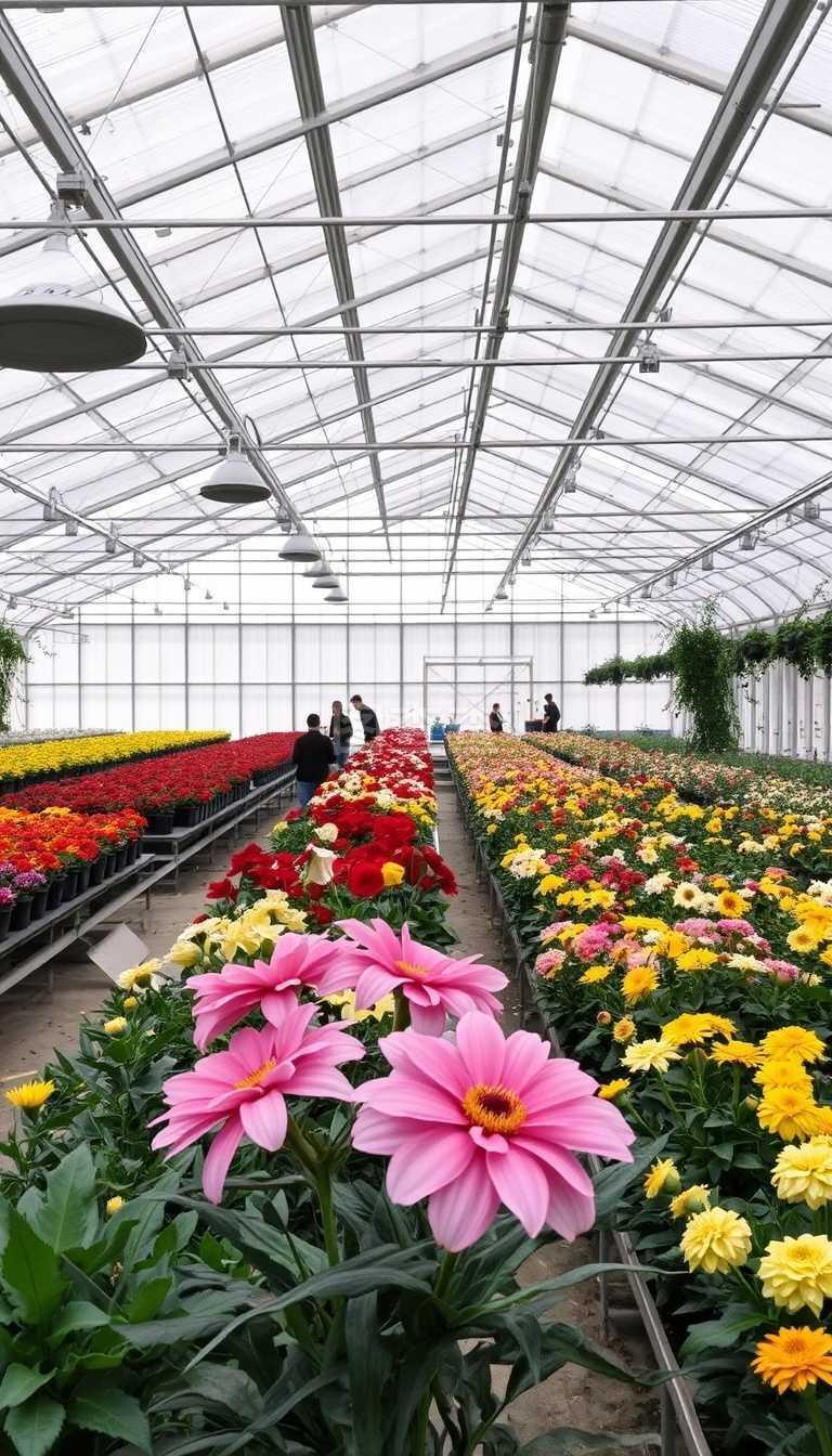 兼顧精細與實用 溫室花卉與豆類種植的現(xiàn)代實踐